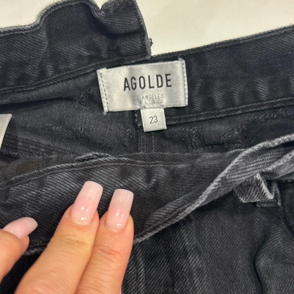 AGOLDE Black Ripped Jeans. Never Worn!